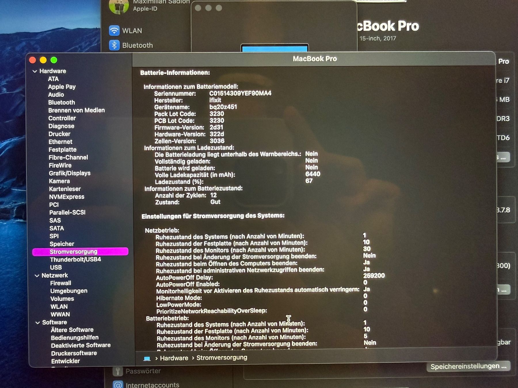 Apple Notebook: MacBook Pro 15 2017 Defekte Radeon GPU – Difettoso da Erlenbach ZH venduto da max_296m 5