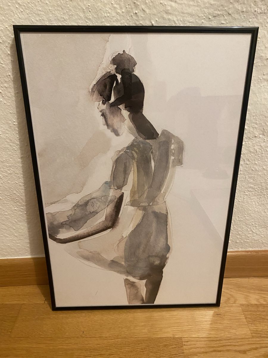 Foto & Immagini: Bild Frau 30.5x45.5cm – Usato da Brugg AG venduto da babberlabab 1