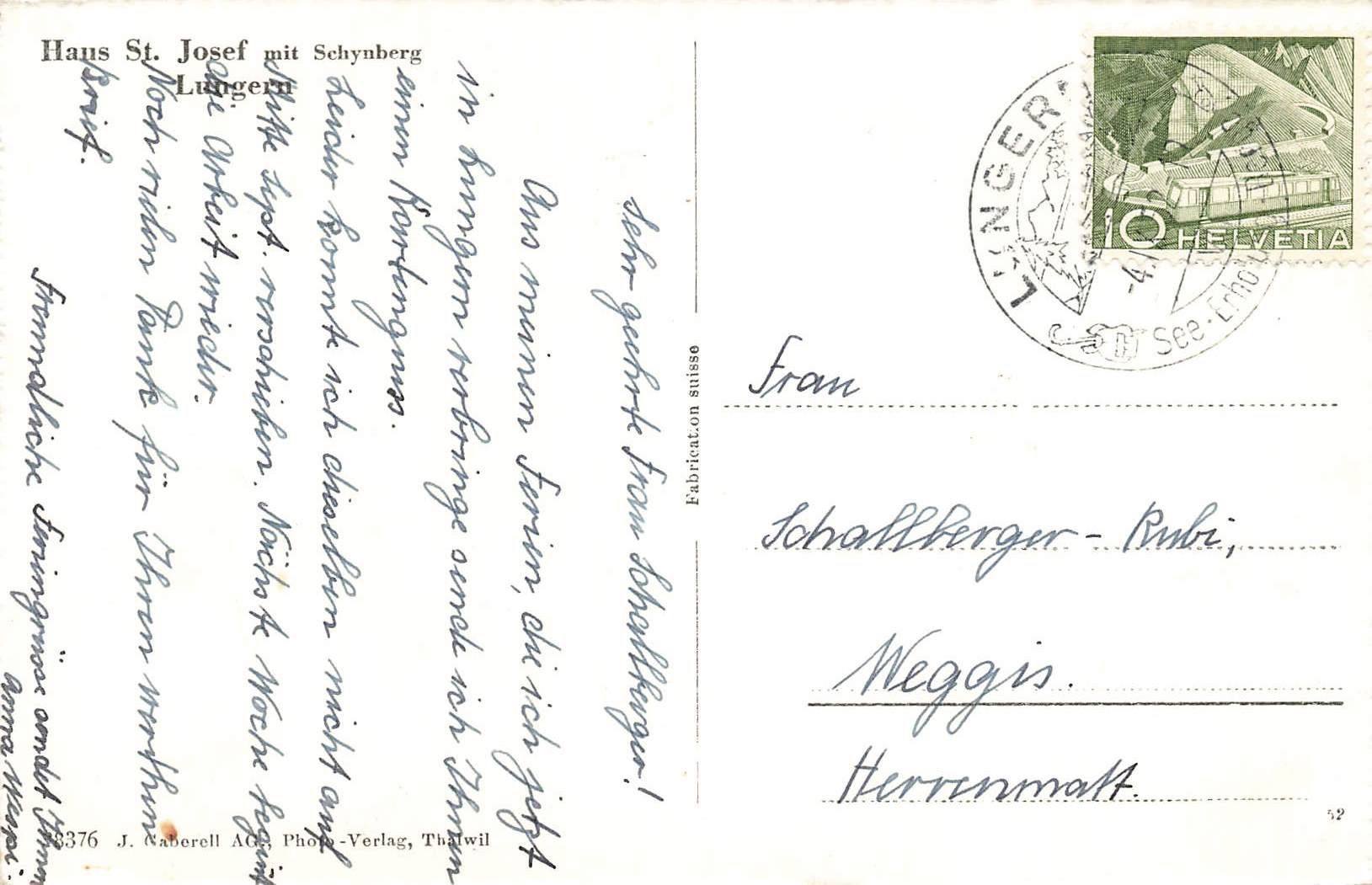Cartes postales: Lungern – D'occasion à Biasca par Blenio71 1