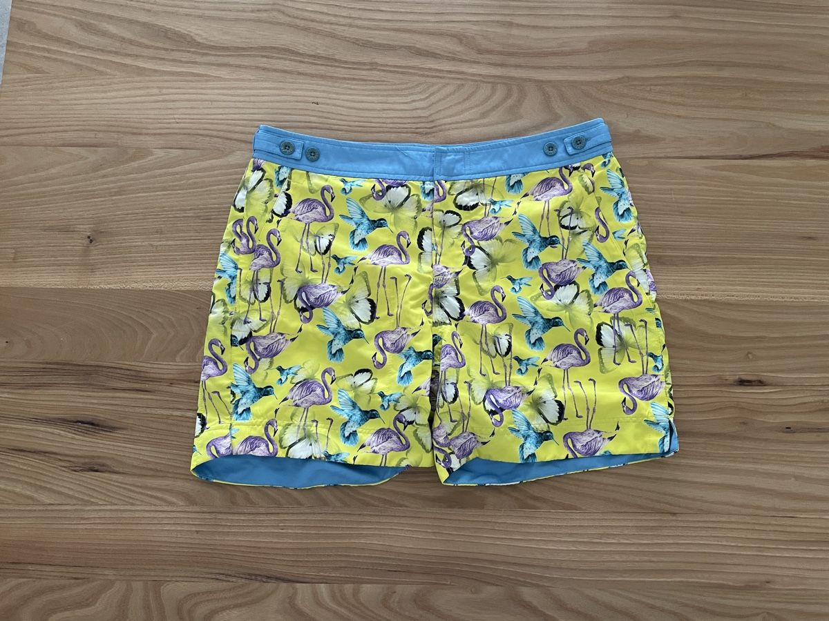 Costumi da bagno: Badehose THOMAS ROYALL Muster Flamingo Grösse M – Nuovo (secondo la descrizione) da Basel venduto da MarkenundKleidung