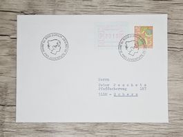 CL04 Enveloppe + Timbre Suisse 1987