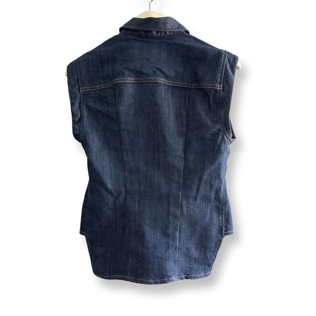 Zara Top: neu Denim-Weste von ZARA – Nuovo (secondo la descrizione) da Jona venduto da vanessasupermarket20 6