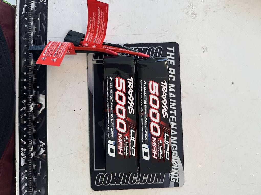 Batterie, Caricabatterie & Alimentatori: Traxxas 4s 5000mah battery – Usato da Mägenwil venduto da vas_7pxb