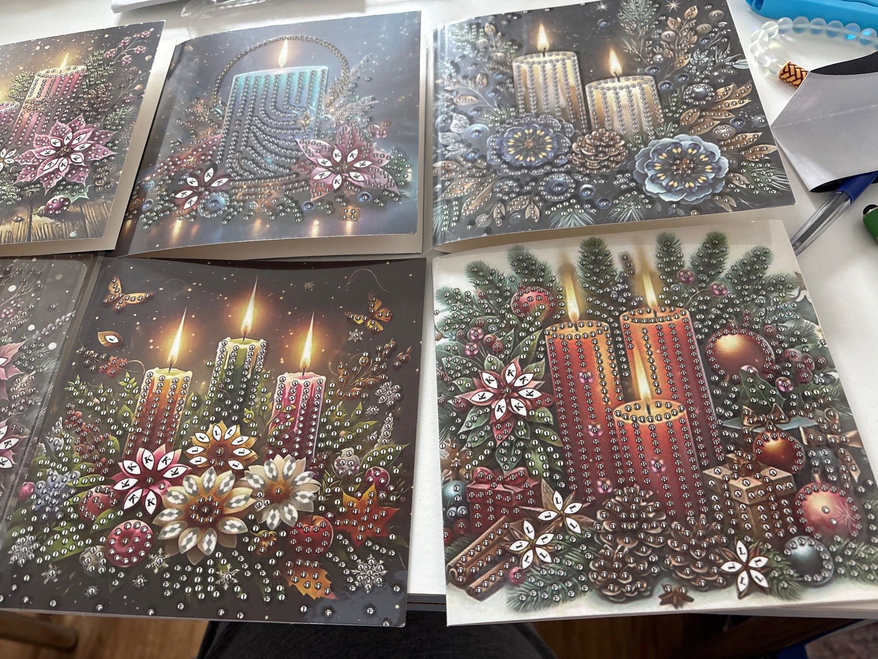 Kit bricolage: Diamond Paiting Karten New Year – Nuovo (secondo la descrizione) da Amriswil venduto da SCHLOSSGEISTLI 2