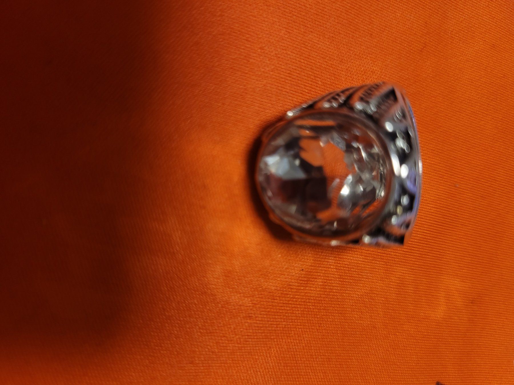 Anelli: Herrenring mit Stein, Grösse 13.5mm – Nuovo (secondo la descrizione) da Bassersdorf venduto da arkais 2