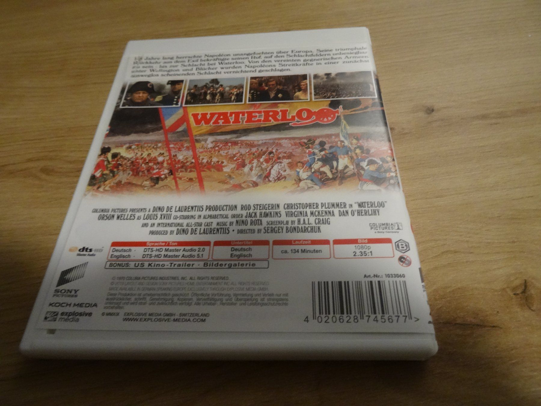 Alle DVDs: Blu-ray Waterloo – Gebraucht aus Olten von Disc-Verkauf 3