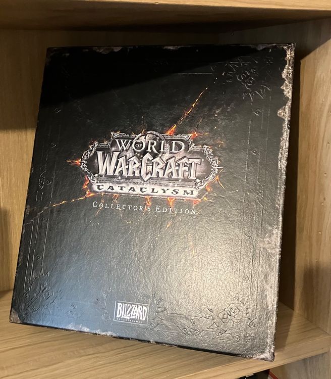 world of warcraft cataclysm collector's edition de segunda mano por 60