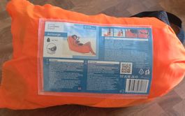 Luftsessel AirLounge orange - ideal für den Sommer!