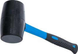 Gummihammer, Fiberglasstiel, Kopf Ø 50 mm, 250g