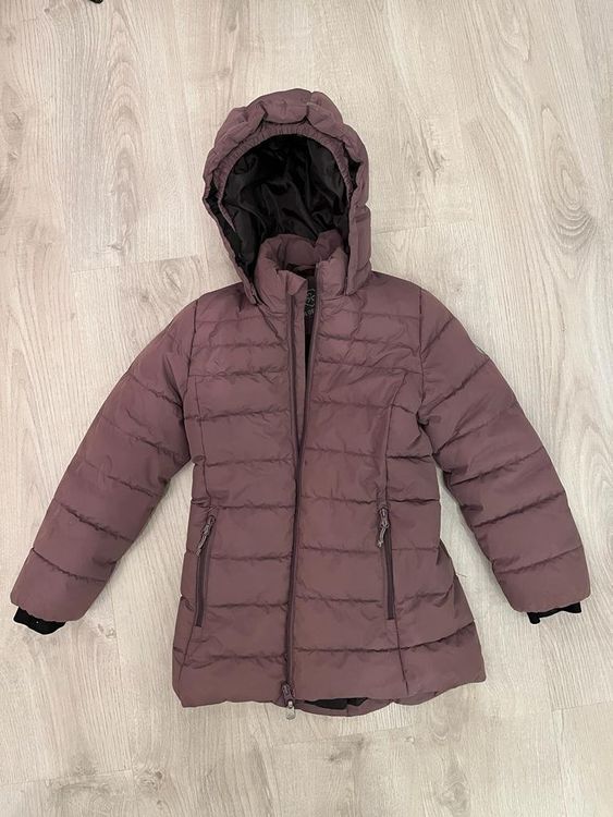 Wintermantel Mädchen Daunenjacke - Warme Kapuzenjacke 5-10 Jahre