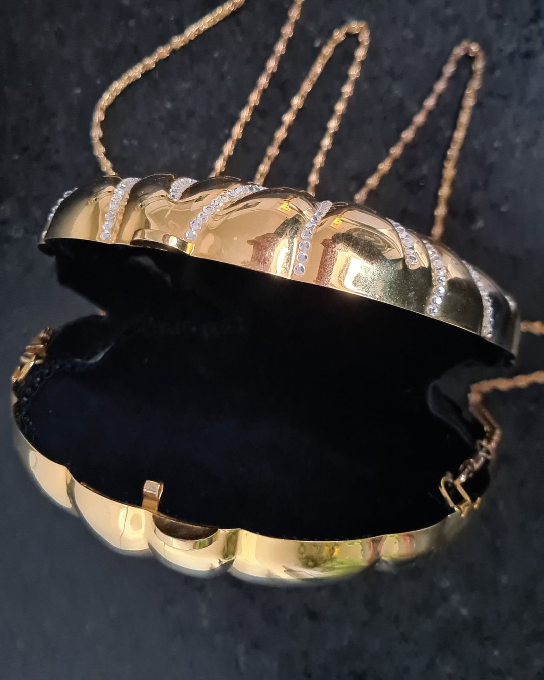 Borse da donna: Handtasche golden – Usato da Frauenfeld venduto da Purzli 3