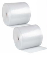 2x Rolle Luftpolsterfolie Breite 50cm x Länge 100m / 50 my