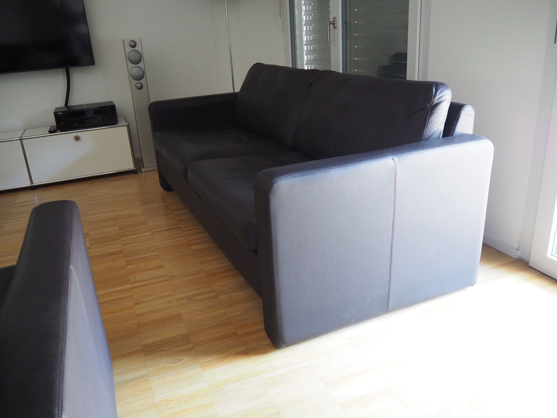 Divani: Two (2) Sofa COR Conseta Leader darkbrown – Usato da Fribourg venduto da tes_dxz7 1