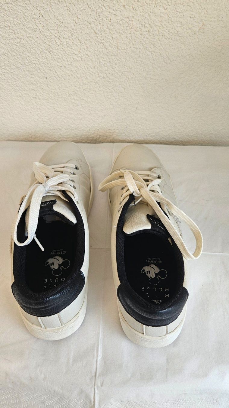 Scarpe da uomo: Mickey Mouse Schuhe, Gr. 38, Weiss/Schwarz – Usato da Gossau ZH venduto da Goes05 9