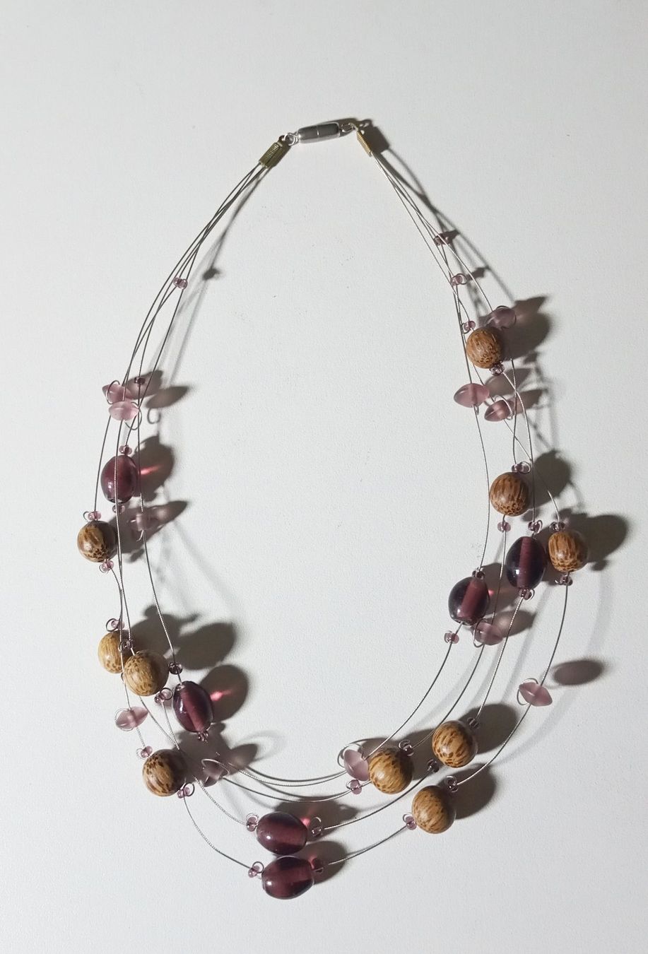 Catenine: Wunderschöne Designer Kette mit Holzperlen zu Nile – Usato da St. Gallen venduto da Hereplaysmusic 3