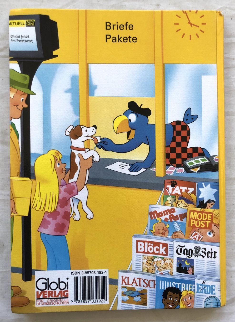 Fumetti: Globi bei der Post - Band 65 - 1.Auflage – Usato da Schaffhausen venduto da durruti 5