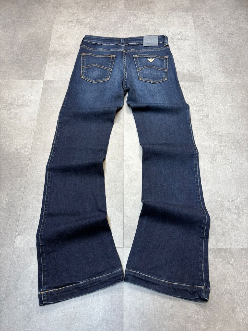 Armani Jeans: Vintage Armani Bootcut Flared Jeans - Grösse S/26 – Neu (gemäss Beschreibung) aus Werdenberg von hase.vintage