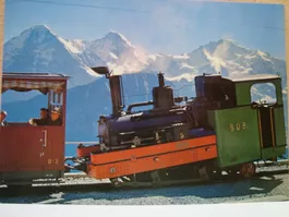 Schynige-Platte-Bahn Alte Dampflok Nr. 5