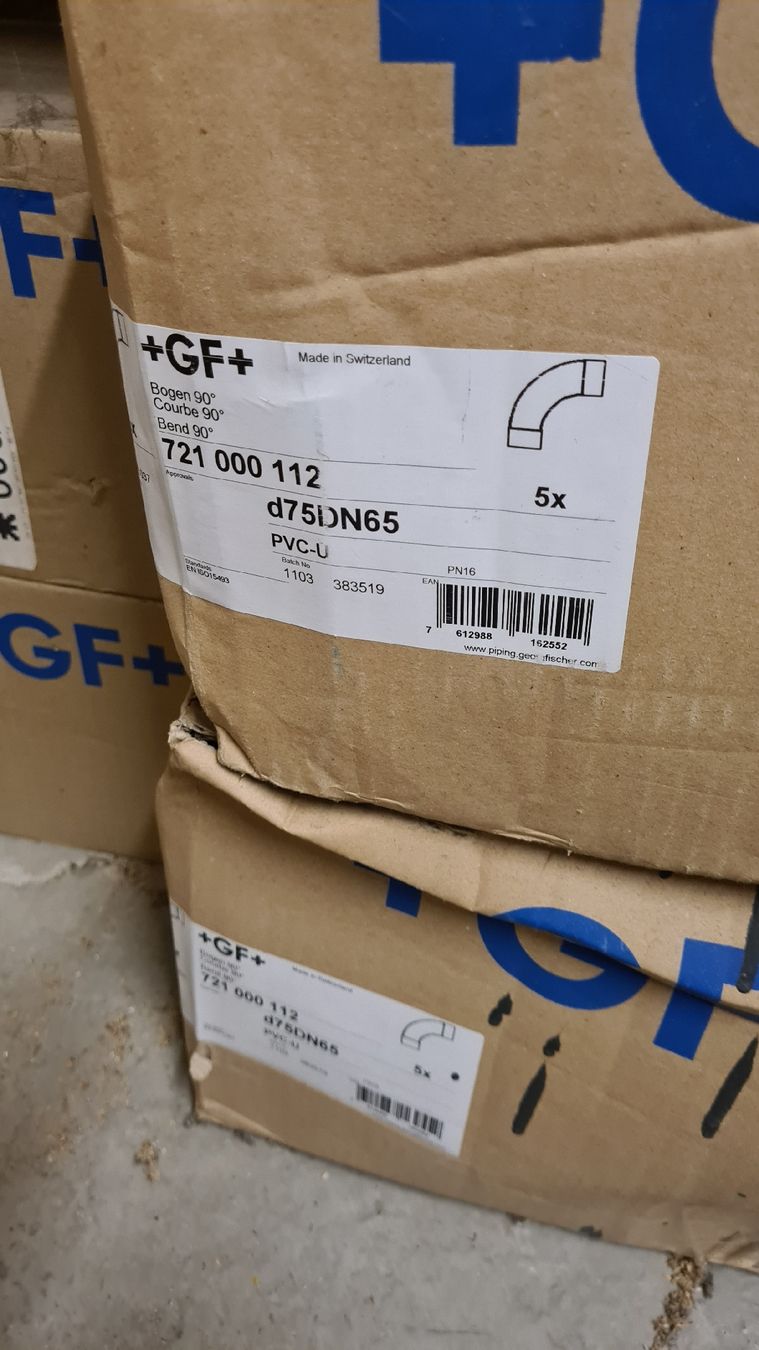 Filtri: PVC Fittinge, Rohre Aquaristik – Nuovo (secondo la descrizione) da Luzern venduto da Zanclus 8