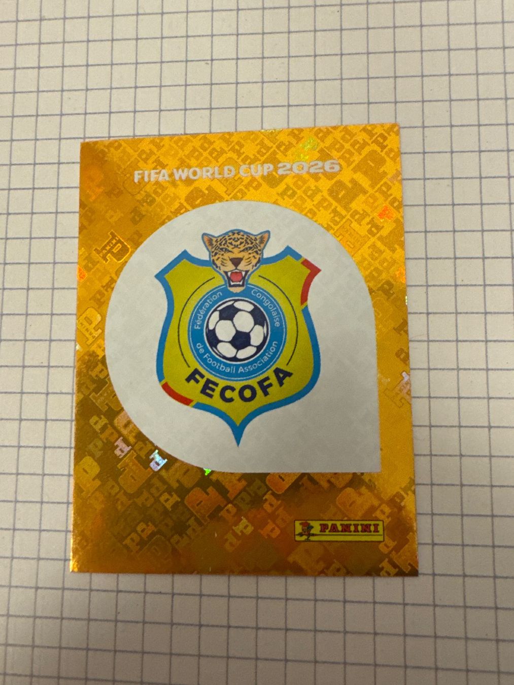 Panini Sammelbilder & Trading cards: Panini Sticker WM 2026, COD 1 – Neu (gemäss Beschreibung) aus Winterthur von mathis-spielsteine