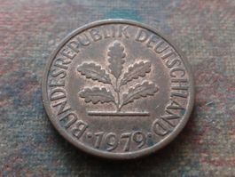 DEUTSCHLAND 1 Pfennig 1979