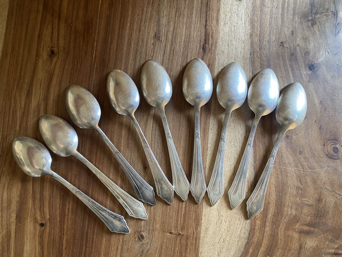 Cuillères: Dessertloeffel versilbert  9 Stueck – D'occasion à Thörishaus par luc_nsv9 1