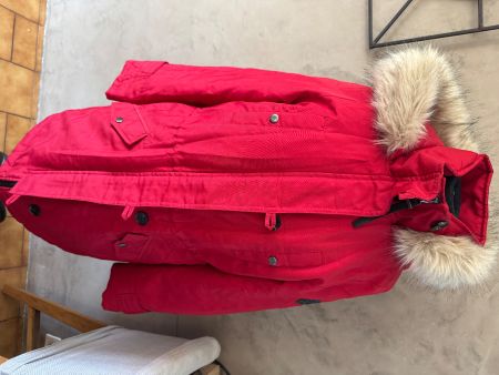 Manteau parka rouge Vero Moda Taille S Laura