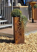 Blumentopf rostend
