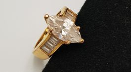 Ring vergoldet