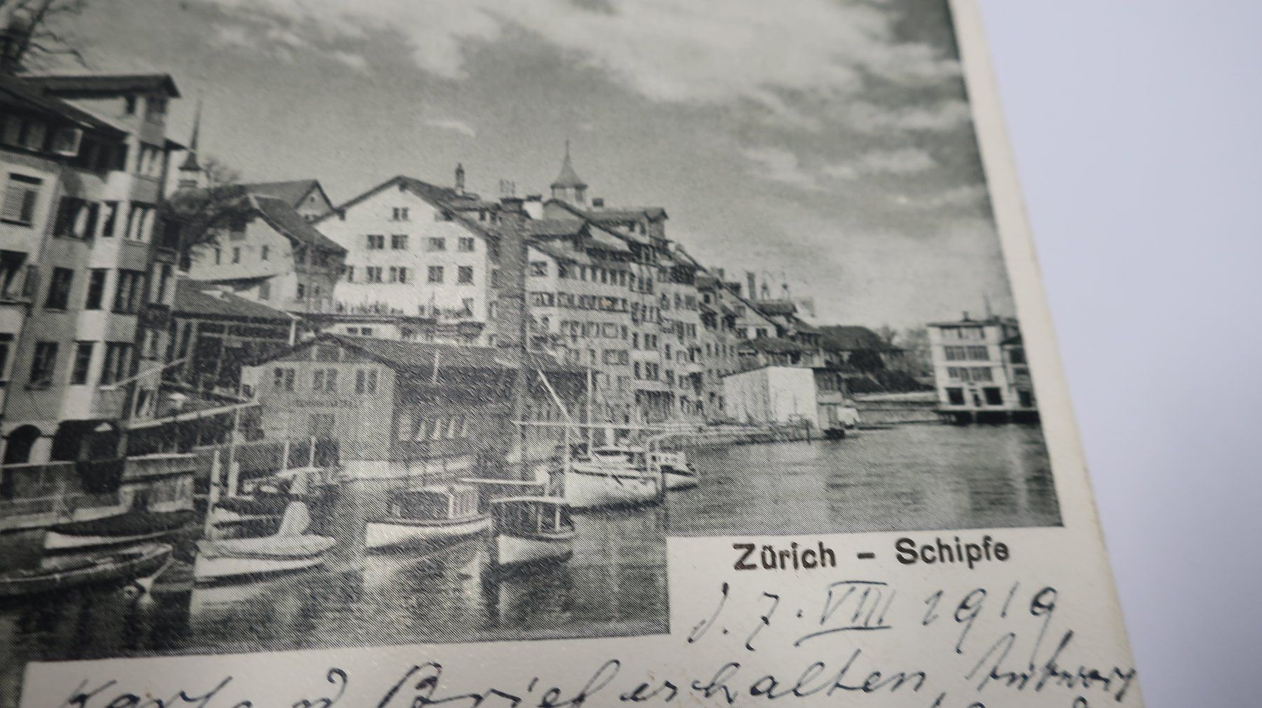 Cartoline postali: Zürich - Schipfe  1919 – Usato da Cormoret venduto da Pascalll2001 2