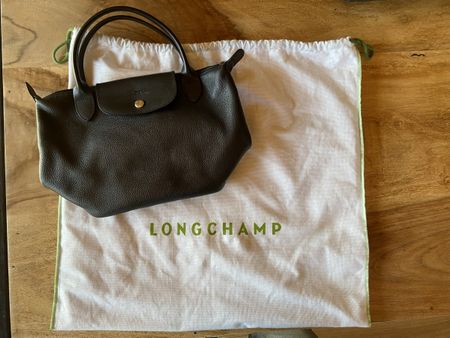 Longchamp Ledertasche Cuir, schwarz, zeitlos klassisch