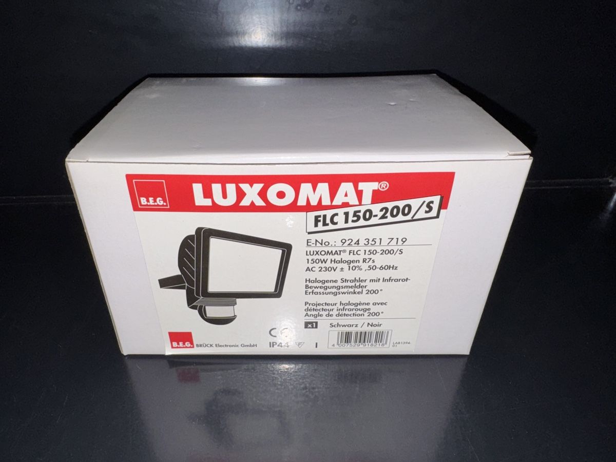 BEG Componenti elettronici: B.E.G. Luxomat FLC 150-200/s – Nuovo e nell'imballaggio originale da Oberdiessbach venduto da design13