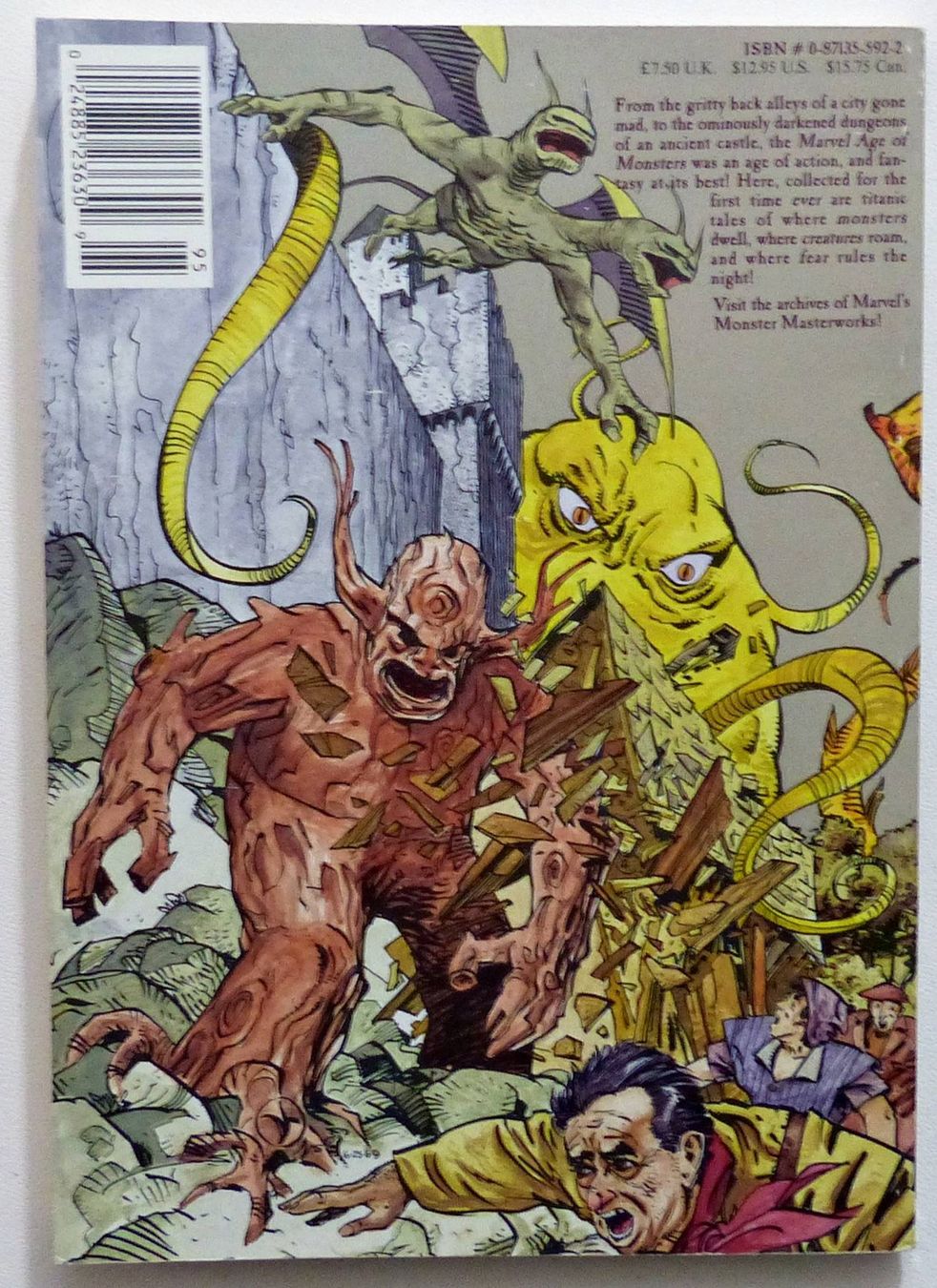 Fumetti: MONSTER MASTERWORKS TPB 1ST PRINT MARVEL 1989 – Usato da Lugano venduto da YouWantUS 1
