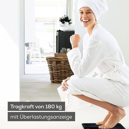 Bilance pesapersone: Glaswaage Digitale Personenwaage Magic-Display matter – Nuovo e nell'imballaggio originale da Hundwil venduto da Stallone5 4