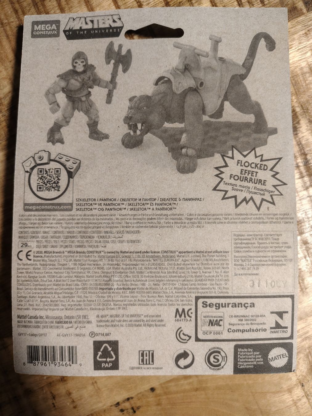 Mega Kit di costruzioni: Mega Construx Motu Skeletor Panthor – Nuovo e nell'imballaggio originale da Menznau venduto da khold82 1