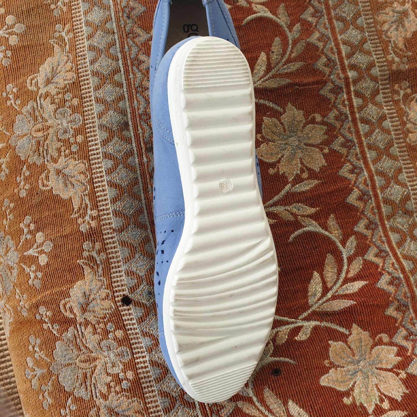 Chaussures femmes: gosoft Echtlederschuh inHellblau Gr. 38 – Neuf (Voir description) à Frenkendorf par Moon111 3