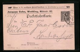 Berlin, Packetfahrkarte, Private Stadtpo