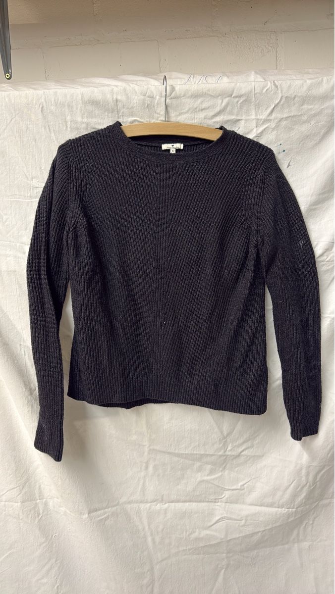 Maglioni & Felpe: Schwarzer Pullover mit Zopfmuster Grösse S für Damen – Usato da Rickenbach b. Wil venduto da Keks42