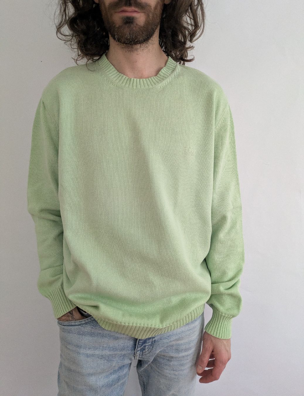 Hugo Boss Maglioni & Felpe: Hugo Boss Baumwollpullover, Grösse M, – Usato da Rorschach venduto da joh_v2y2