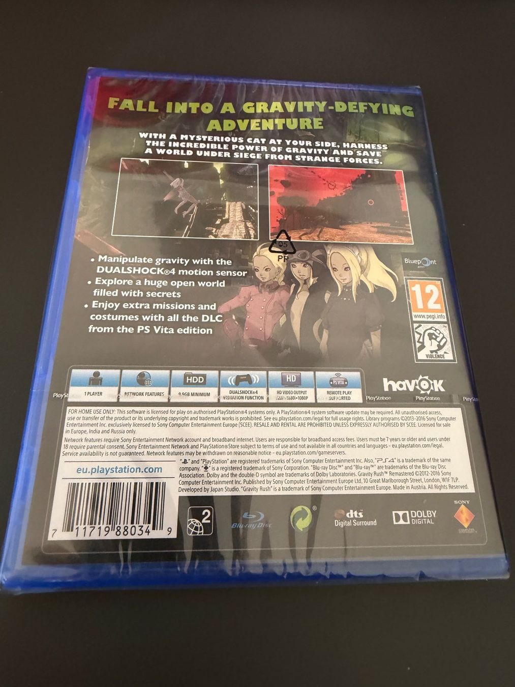 Sony Spiele: Gravity Rush PS4 - Version UK - New – Neu und originalverpackt aus La Tour-de-Peilz von Torcat 1