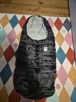 Fussack Eisbärchen schwarz für Kinderwagen gebraucht