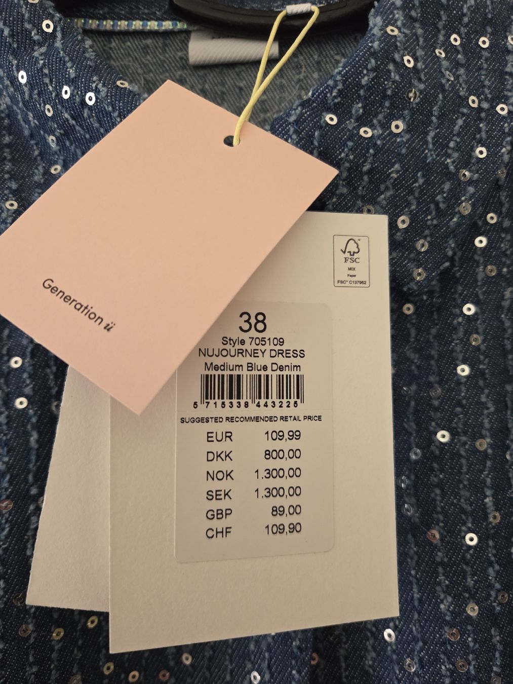 Robes: Jeanskleid Nümph Gr. 38 – Neuf (Voir description) à Dänikon ZH par FicusLyrata 1