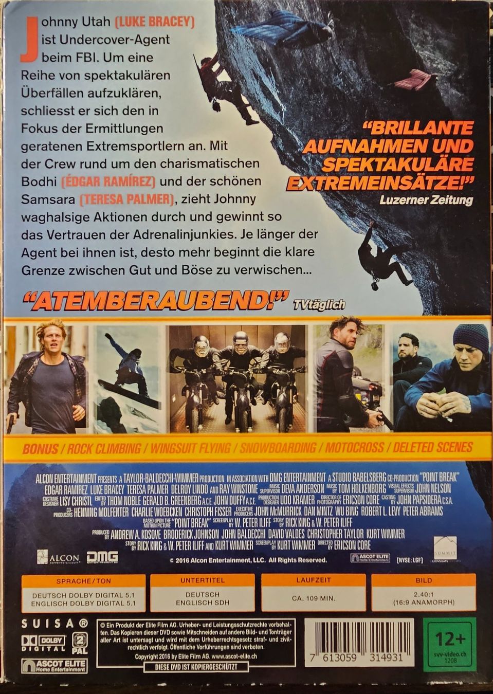 Tous les DVDs: Point Break – D'occasion à Wahlen b. Laufen par Cg10 1