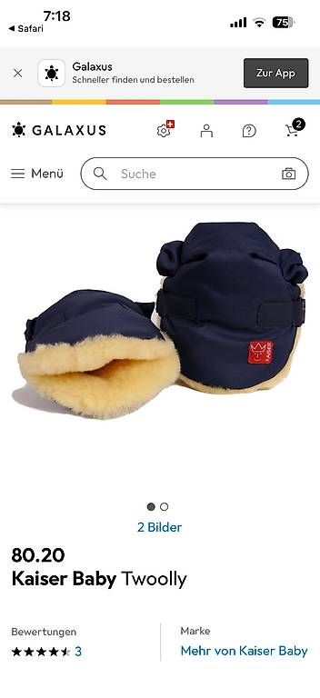 Sacchi a pelo: Kaiser Baby Twoolly – Nuovo e nell'imballaggio originale da Kilchberg ZH venduto da lolena 1