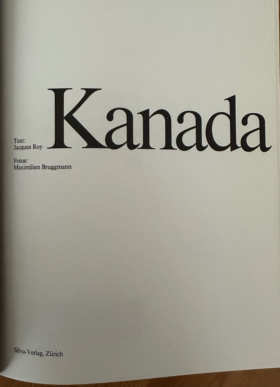 Livres: Bildband 2v6 Kanada – D'occasion à Winterthur par jud_xfw6 2