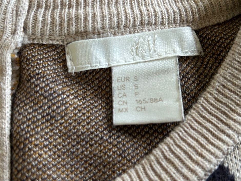 H&M Maglioni & Felpe: Pullover Leoprint Leopardenmuster Rockabilly Größe S H&M – Usato da Steffisburg venduto da smocky17 3
