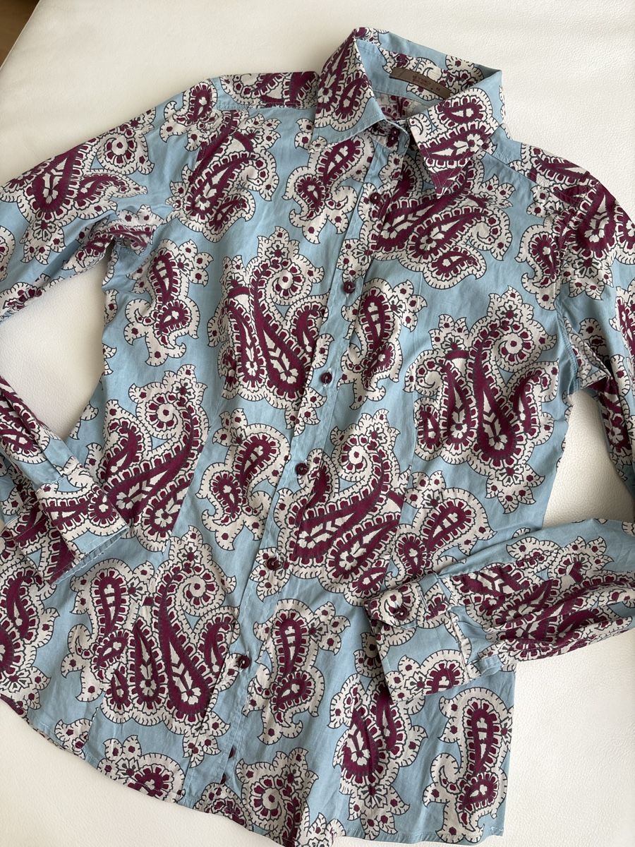 Etro Camicette: Hemd Etro Paisley Muster Grösse 44 – Usato da langenthal venduto da rundholz7 5