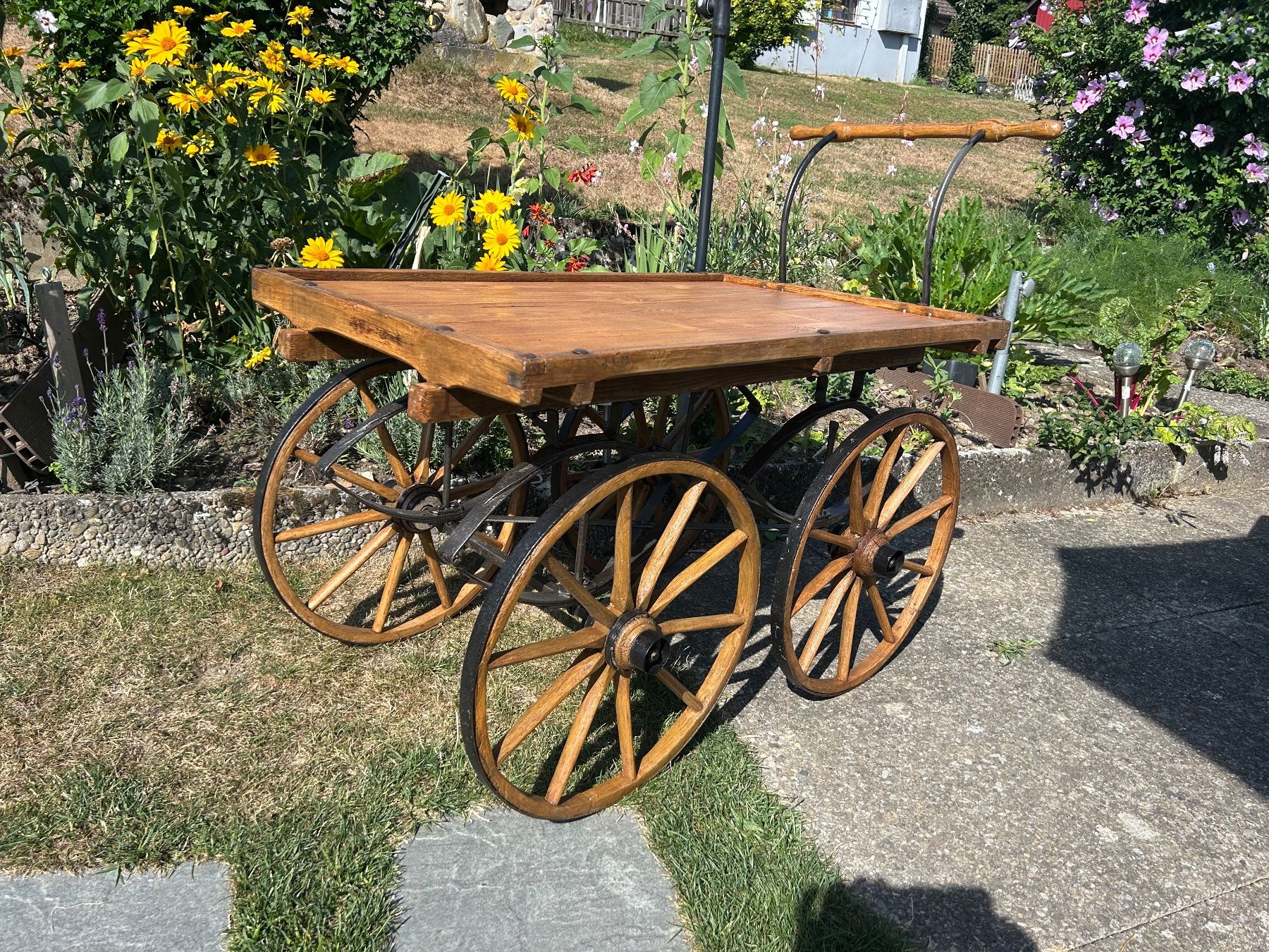 Articles en bois: Wagen Leiterwagen Leiterwägeli – D'occasion à Rorbas par Lul4 1