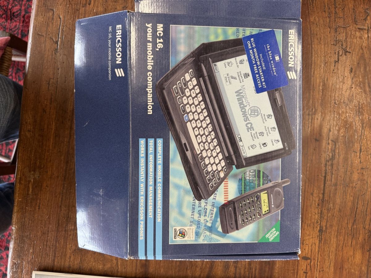 Ericsson MC16 – Rares Windows CE Handheld PC von 1998 – Samm (Gebraucht ...