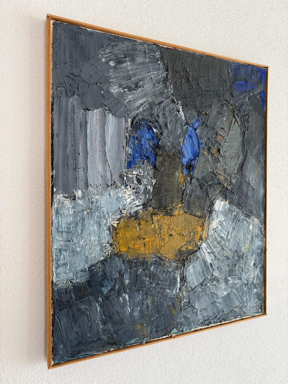 Dipinti: Gemälde Ölbild Carl Walter Liner 1954 – Usato da Buchs SG venduto da Laurenzia2 3